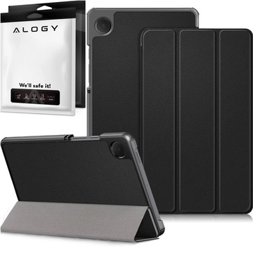 Hülle für Samsung Galaxy Tab A9 2023 8,7" X110 / X115 Tablet Cover Case Alogy Book Cover Schwarz