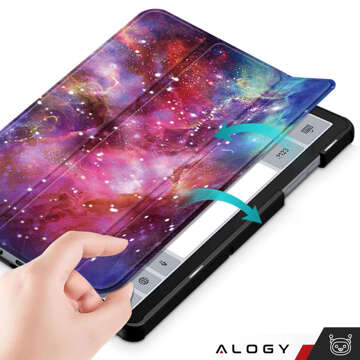 Hülle für Samsung Galaxy Tab A9 Plus 2023 11" (X210/X215/X216) Tablet Cover Case Alogy Book Cover Galaxy Glass