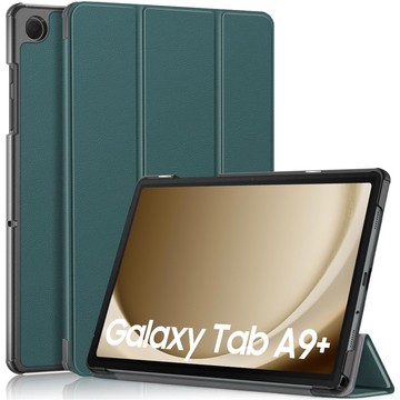 Hülle für Samsung Galaxy Tab A9 Plus 2023 11" X210/X215/X216 Tablet Cover Case Alogy Book Cover Grünes Glas