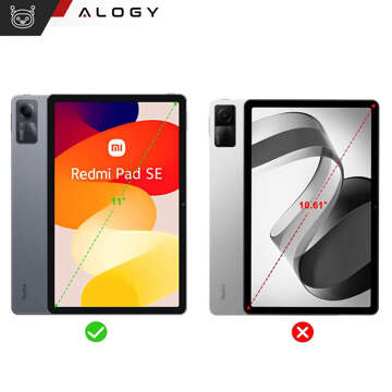 Hülle für Xiaomi Redmi Pad SE 2023 11" Smart Case Cover mit Klappe Alogy Black Case