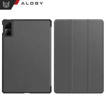 Hülle für Xiaomi Redmi Pad SE 2023 11" Smart Case Cover mit Klappe Gehäuse Case Cover Alogy Grau