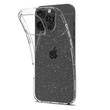 Hülle für iPhone 16 Pro Max Spigen Liquid Crystal Schutzhülle Glitzerkristall