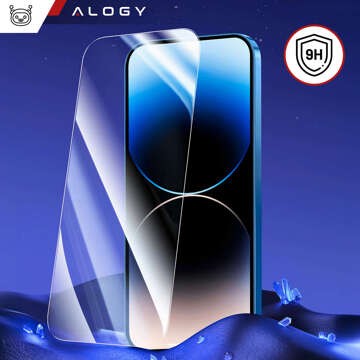 Hybridglas für Realme 12 PRO / Realme 12 PRO PLUS 5G Bildschirmabdeckung Alogy Flexi Glass 9H Hüllenfreundliche Flachbildschirmabdeckung