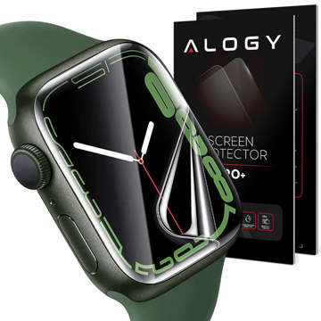 Hydrogel Alogy Hydrogel Schutzfolie für Smartwatch für Samsung Galaxy Watch 4 Classic (42mm)