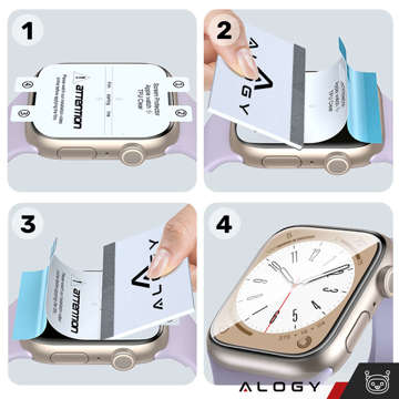 Hydrogel Alogy Hydrogel-Schutzfolie für Xiaomi Mi Watch Smartwatch