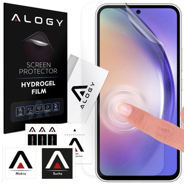 Hydrogel-Folie für Samsung Galaxy A54/ A53/ A52/ A52S/ A51/ A50 Handy-Displayschutz Alogy Hydrogel-Folie