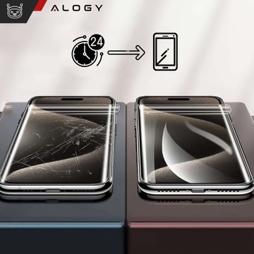 Hydrogel-Folie für Xiaomi Poco F5/ F5 Pro Handy-Displayschutz Alogy Hydrogel-Folie