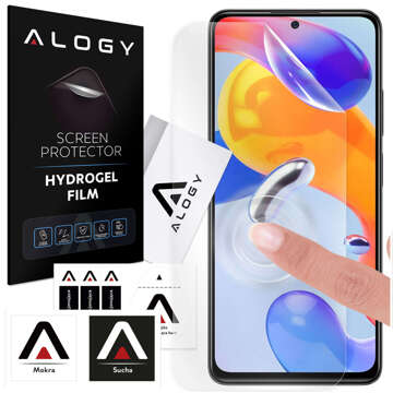 Hydrogel-Folie für Xiaomi Redmi Note 11 Pro/ 11 Pro 5G Handy-Displayschutz Alogy Hydrogel-Folie