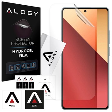 Hydrogel-Folie für Xiaomi Redmi Note 13 Pro/ Poco X6 Pro Handy-Displayschutz Alogy Hydrogel-Folie
