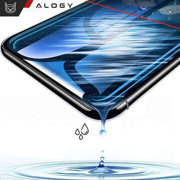 Hydrogelfolie für Honor 90 5G, schützender Telefonbildschirm, Alogy Hydrogelfolie