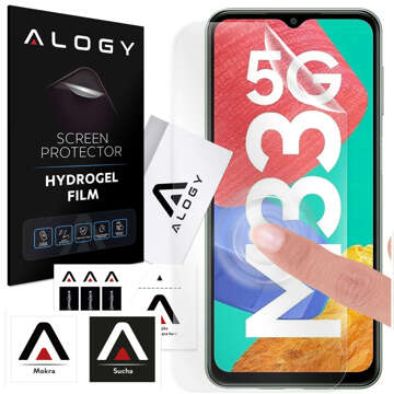 Hydrogelfolie für Samsung Galaxy M33 5G Handy-Displayschutzfolie Alogy Hydrogelfolie