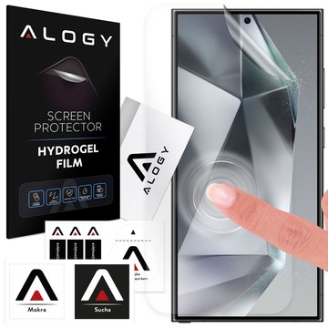 Hydrogelfolie für Samsung Galaxy S24/ S23 / S22 / S21 / S20 / S10 / S9 / S8 / Plus / Ultra / FE Handy-Displayschutz Alogy Hydrogelfolie