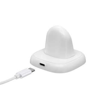 Induktives Ladegerät für Apple Watch Qi Wireless Charger Stand White