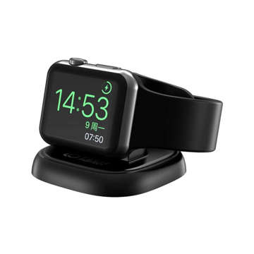 Induktives Ladegerät für Apple Watch Qi Wireless Charger für Smartwatch Black