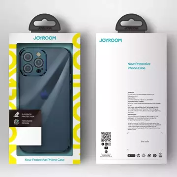 Joyroom Chery Mirror Case Flip Cover für iPhone 13 Metallic Frame Blue (JR-BP907 Königsblau)