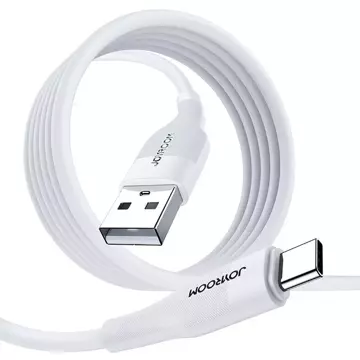 "Joyroom Kabel USB - USB Typ C zum Laden / Datenübertragung 3A 1m weiß (S-1030M12)"