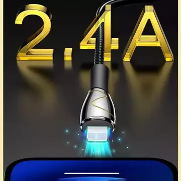 Joyroom Mermaid Serie Kabel USB - Lightning 2,4A 2m schwarz (S-2030K6)
