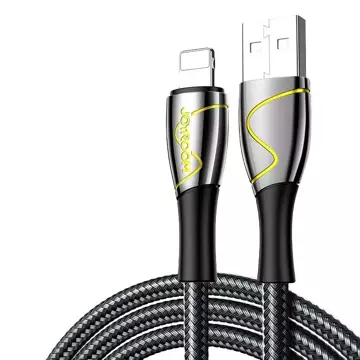 Joyroom Mermaid Serie Kabel USB - Lightning 2,4A 2m schwarz (S-2030K6)