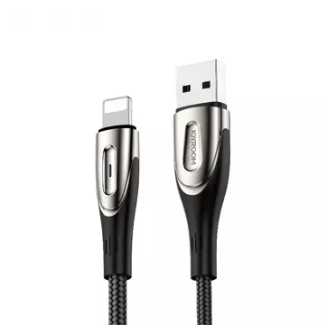 Joyroom Sharp Series Schnellladekabel USB-A - Lightning 3A 2m schwarz (S-M411)