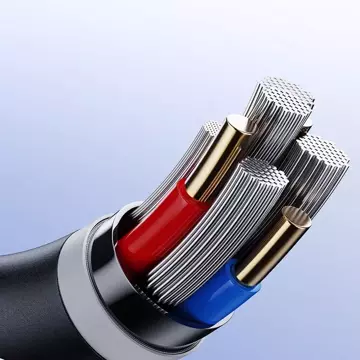 Joyroom USB Kabel - Micro USB zum Laden / Datenübertragung 3A 1m weiß (S-1030M12)