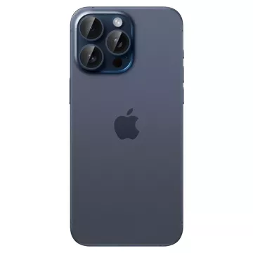 KAMERAABDECKUNG SPIGEN OPTIK.TR „EZ FIT“ KAMERASCHUTZ 2ER-PACK IPHONE 14 PRO / PRO MAX / 15 PRO / PRO MAX BLAU TITAN