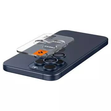 KAMERAABDECKUNG SPIGEN OPTIK.TR „EZ FIT“ KAMERASCHUTZ 2ER-PACK IPHONE 14 PRO / PRO MAX / 15 PRO / PRO MAX BLAU TITAN