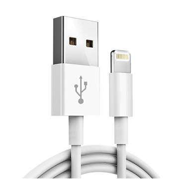 Kabel 2m Lightning auf USB-A USB für Apple iPhone, iPad, iPod BOX Weiß