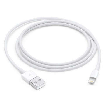 Kabel 2m Lightning auf USB-A USB für Apple iPhone, iPad, iPod BOX Weiß