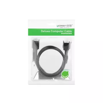 Kabel UGREEN Verlängerungskabel HDMI (weiblich) - HDMI (männlich) 19-polig 1,4 V 4K 60 Hz 30 AWG 2 m schwarz (10142)