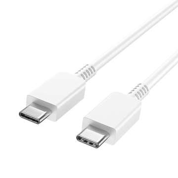 Kabel USB-C - USB-C Type-C 3A Power Delivery PD QC-Kabel 1M Weiß 1St