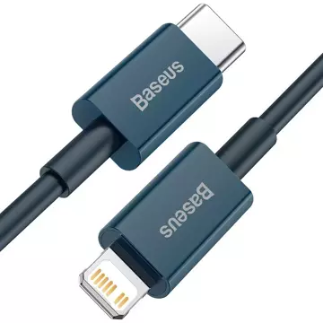 Kabel USB-C für Lightning Baseus Superior Series, 20W, PD, 2m (niebieski)