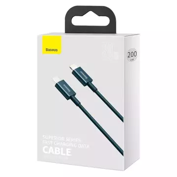 Kabel USB-C für Lightning Baseus Superior Series, 20W, PD, 2m (niebieski)