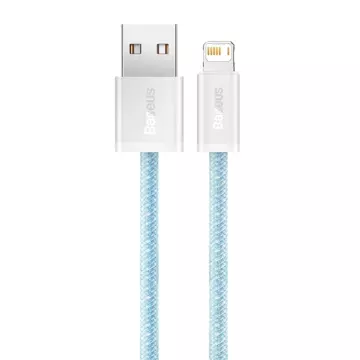 Kabel USB für Lightning Baseus Dynamic, 2.4A, 1m (niebieski)