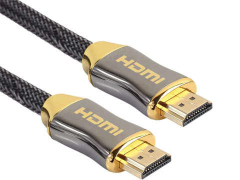 Kabeladapterkabel Alogie HDMI - HDMI 2.0 4K 60Hz 3D 2m