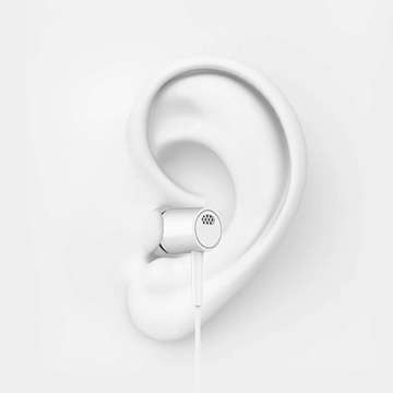 Kabelgebundener Alogy In-Ear-Ohrhörer Stereo mit miniJack White-Anschluss