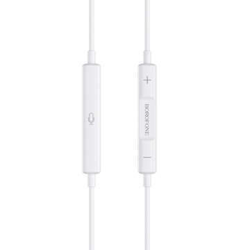 Kabelgebundenes Kopfhörer-Headset mit Mikrofon USB-C Typ C Pro-Serie Weiß