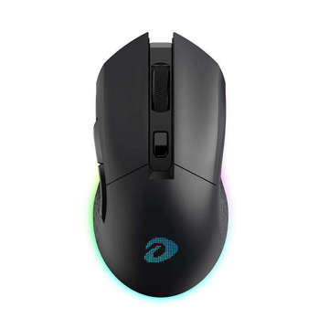 Kabellose Gaming-Maus mit Ladestation Dareu EM901X RGB 2,4 G 600-6000 DPI (Schwarz)