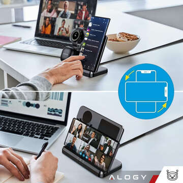 Kabelloses induktives Ladegerät 3in1 Qi 3.0 Fast für Samsung S22 S23 S24 Galaxy Watch Buds Station schwarz