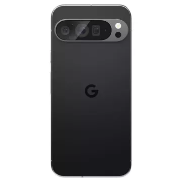 Kameraabdeckung aus gehärtetem Glas Spigen Optik.Tr „EZ Fit“ Kameraschutz 2er-Pack für Google Pixel 9 Pro XL Kristallklar