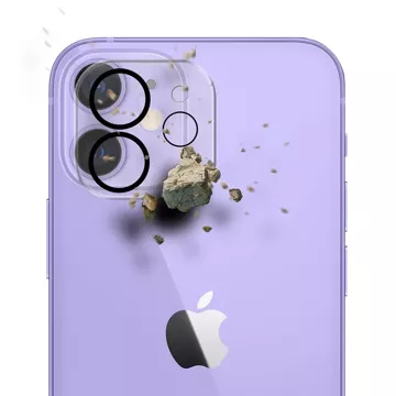 Kameraglas für Apple iPhone 11/12 mini – 3mk Lens Pro Full Cover