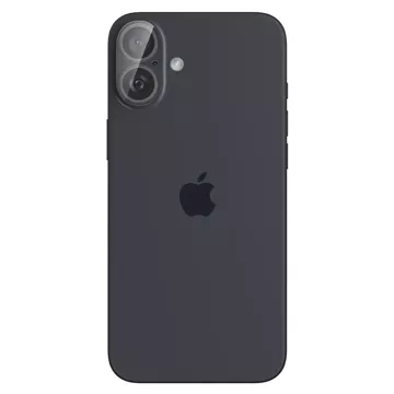 Kameraschutz aus gehärtetem Glas Spigen Optik.Tr „EZ FIT“ Kameraschutz 2ER-PACK für Apple iPhone iPhone 16/16 Plus Kristallklar