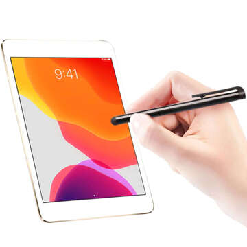 Kapazitiver Touch-Stift aus Metall für Telefon- und Tablet-Bildschirme Alogy Stylus Pen Universal Schwarz