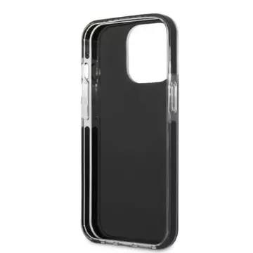 Karl Lagerfeld KLHCP13LTPECK Schutzhülle für Apple iPhone 13 Pro / 13 6.1" Hardcase schwarz/schwarz Choupette Head