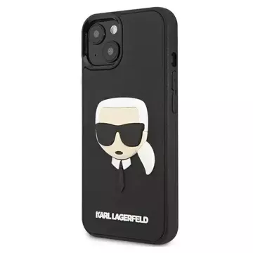 Karl Lagerfeld KLHCP13SKH3DBK iPhone 13 mini 5,4" Czarny/Black Hardcase 3D Rubber Karl`s Head