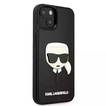 Karl Lagerfeld KLHCP13SKH3DBK iPhone 13 mini 5,4" Czarny/Black Hardcase 3D Rubber Karl`s Head