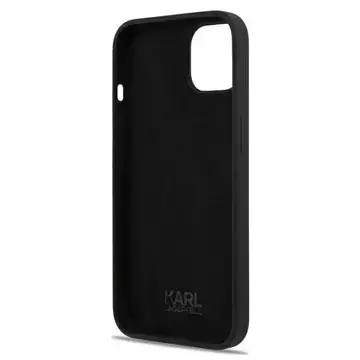 Karl Lagerfeld KLHCP13SSLKHBK iPhone 13 mini 5,4" czarny/black hardcase Silicone Karl`s Head