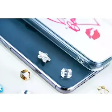 Kingxbar Angel Spiegelhülle verziert mit originalen Swarovski-Kristallen iPhone 11 Pro Max Spiegel transparent