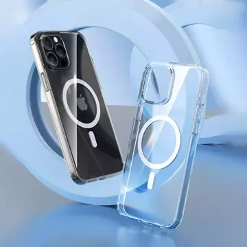 Kingxbar PQY Crystal Series Magnetische Hülle für iPhone 13 Pro Gehäuse Klare Abdeckung (MagSafe-kompatibel)