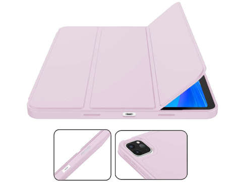 Klapphülle Alogy Smart Case Pencil für iPad Pro 11 2021 Rosa Glas