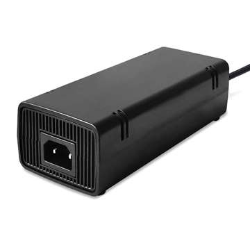 Konsolennetzteil Ladegerät für Microsoft Xbox 360 Slim 230V Kabel Schwarz